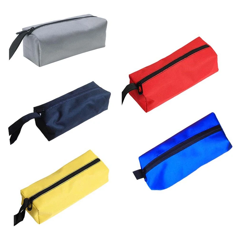

Oxford Cloth Women Men Portable Large Storage Small Parts Hand Tool Organizer Case Tools Zipper Bag 23*8.5*7cm