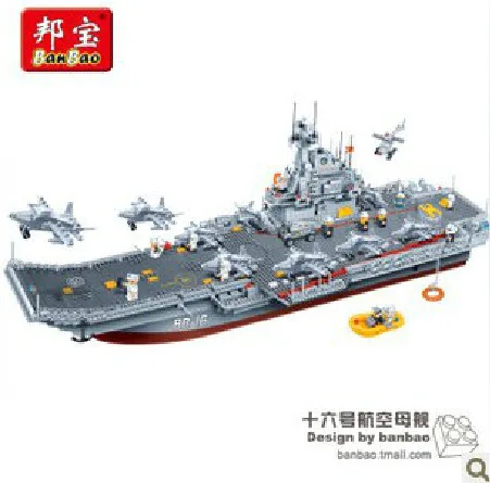 Без Оригинальной Коробке BanBao 8419 3016 шт. Большие строительные блоки устанавливает