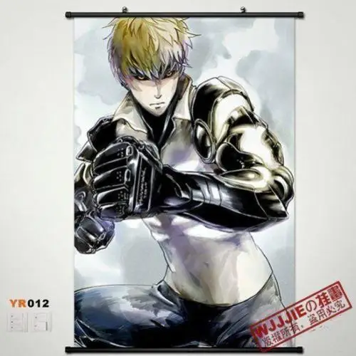 

Anime One-Punch Man Genos Home Decor Cosplay Poster Wall Scroll