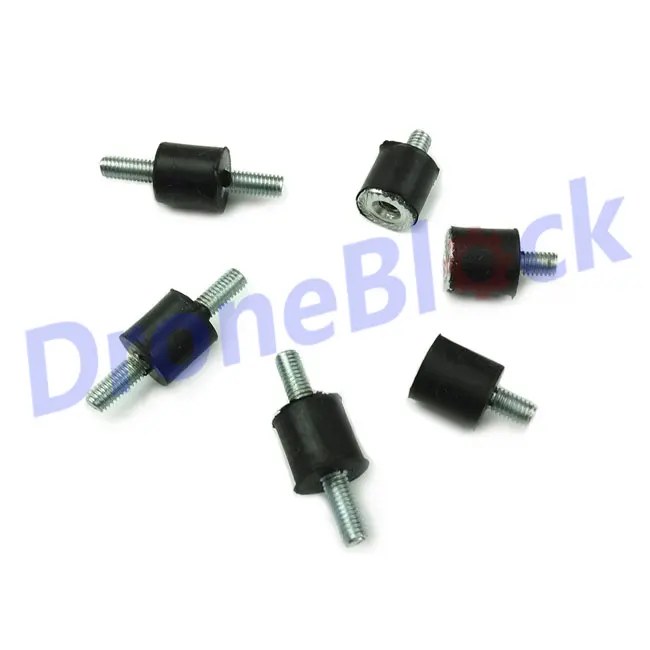 4 Pcs /lot M3 Vibration Damper Rubber Screw nut female to female male