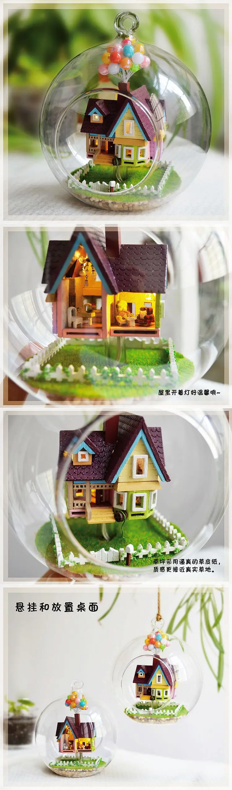 Кукольный дом мебель Diy Миниатюрный пылезащитный чехол 3D деревянный дом Miniaturas Revelations Кукольный дом Каса театр Каса комната коробка