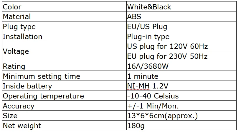 Бытовой ЕС США Plug таймер переключатель 110V 230V программируемая Кухня таймер розетка с Альтернативная 12/24 часа в сутки Системы