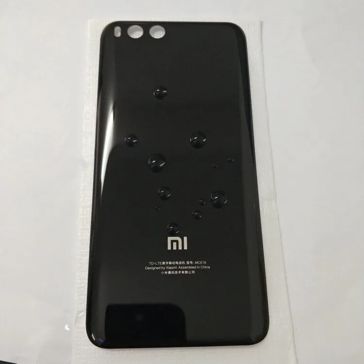 Новинка для xiaomi mi 6 mi 6 запасные части Задняя крышка батареи дверь 3D стекло телефон Корпус чехол крышка батареи Чехол для mi 6