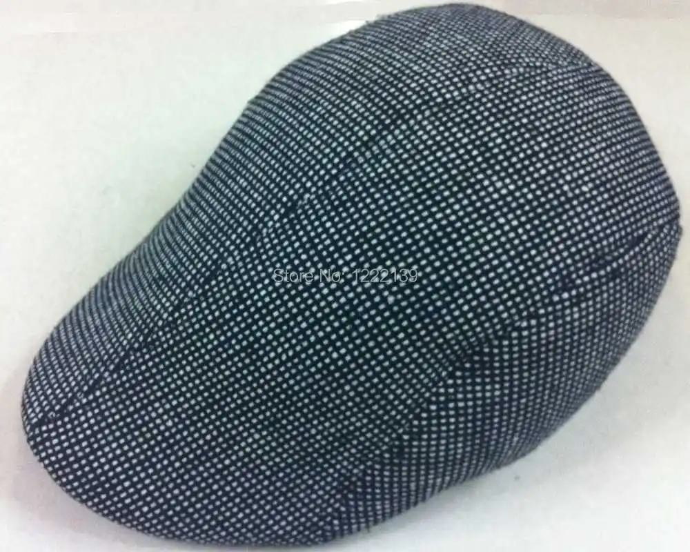 

Autumn and winter beret hat checked vintage casual newsboy flat plaid beret cap new men gatsby driver cap