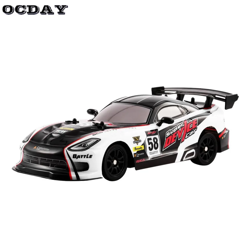 OCDAY 1/16  RC Car Radio Remote Control Toys 27MHz 4WD High Speed On Road Racing Car RTR Drifting RC Vehicle Toys for Children