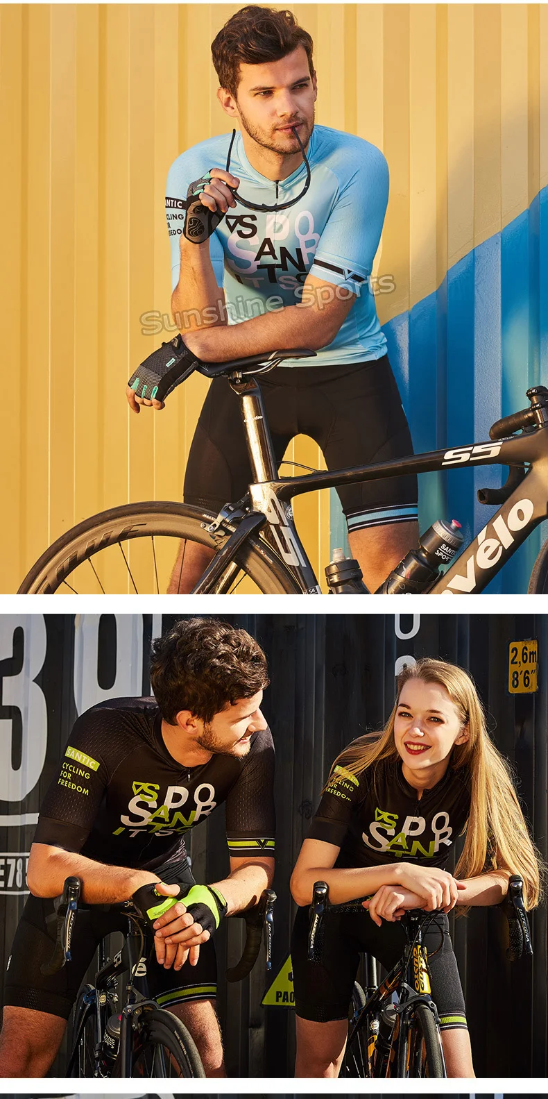 Santic Велоспорт Джерси комплект для женщин мужчин короткий рукав 2019 Pro Team Одежда для велоспорта Одежда Велосипедный спорт Майо Ropa Ciclismo