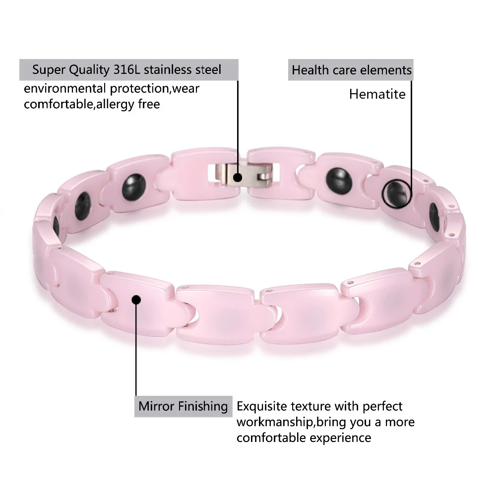 pink bracelet for women  (1)
