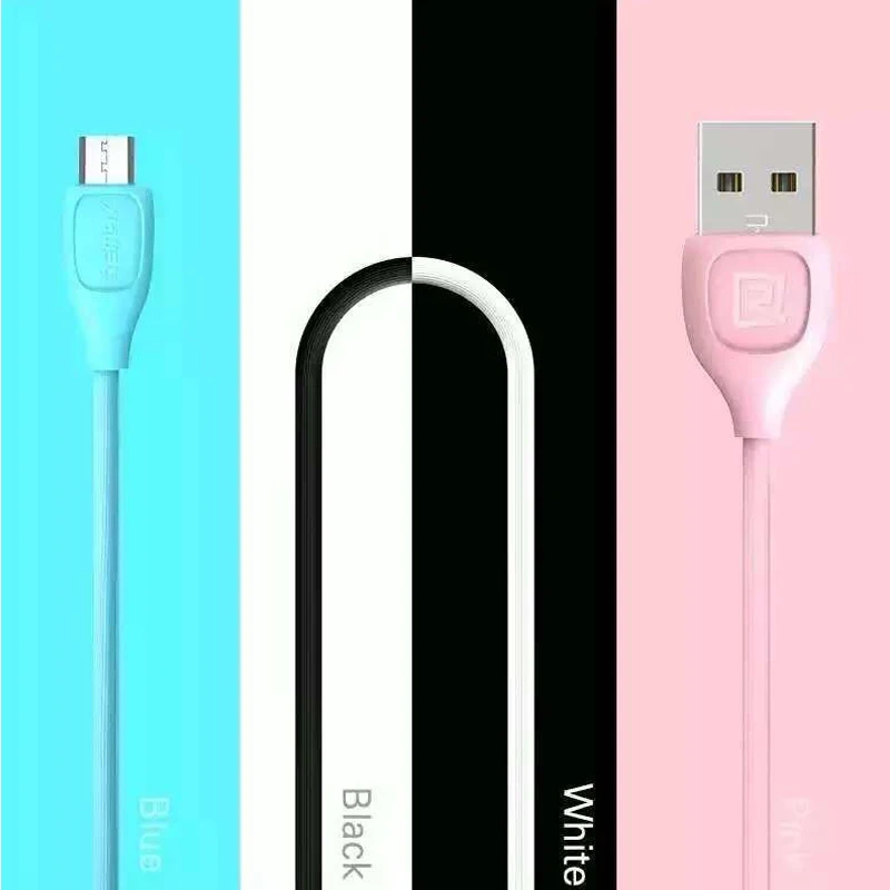 ريماكس المصغّر usb كابل سريع شحن شاحن usb للهاتف المحمول كابل ل سامسونج/xiaomi/LG/هواوي كافو المصغّر usb usb c lesu