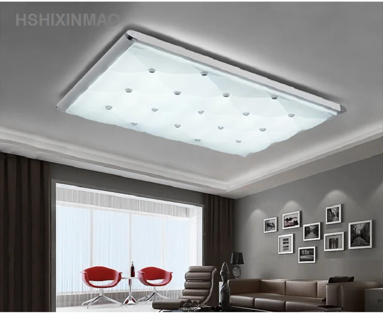 Plafoniere A Led Per Soggiorno : 2017 surface mounted moderna plafoniere a led per soggiorno luce