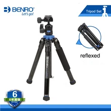 Benro IS05 Reflexum Tripod Kit For Mobile Phone Mini Digital Camera Magnesium Alloy Tripod Portable Travel Tripod Selfie Stick