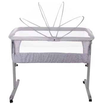 

Babyfond Crib multi-function folding crib European portable game bed BB baby bed docking cradle brand cribs with mosquito net