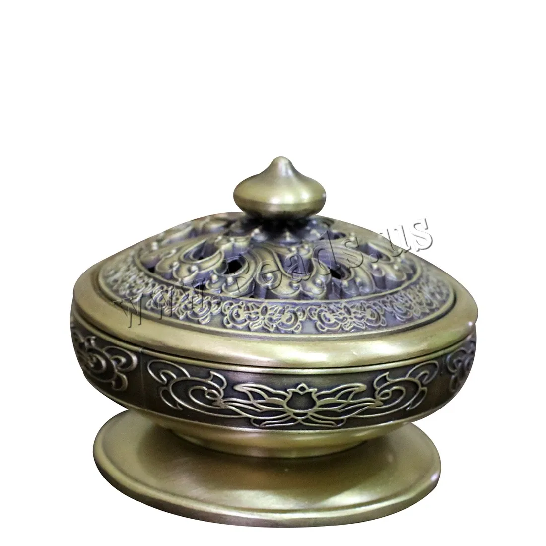 Portable Incense Burner Porcelain Coil Censer Incense Holder Ceramic Aromatherapy Furnace Holder Fashion Simple Decoration