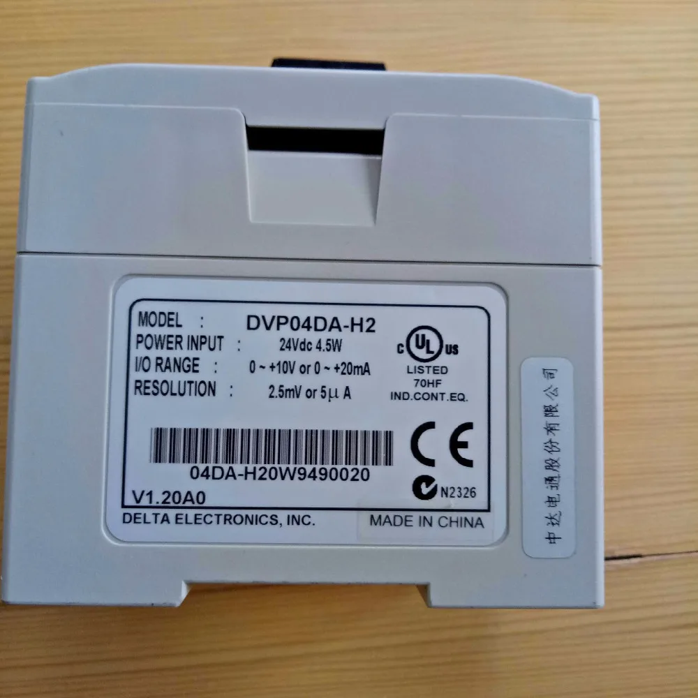 

FOR Delta PLC DVP04DA-H2 Extension module