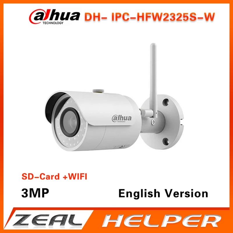 bilder für Dahua Englisch version IPC-HFW2325S-W ersetzen IPC-HFW1320S-W 3MP IP67 eingebauter Sd-kartensteckplatz outdoor-kamera wifi bilder für Dahua Englisch version IPC-HFW2325S-W ersetzen IPC-HFW1320S-W 3MP IP67 eingebauter Sd-kartensteckplatz outdoor-kamera wifi