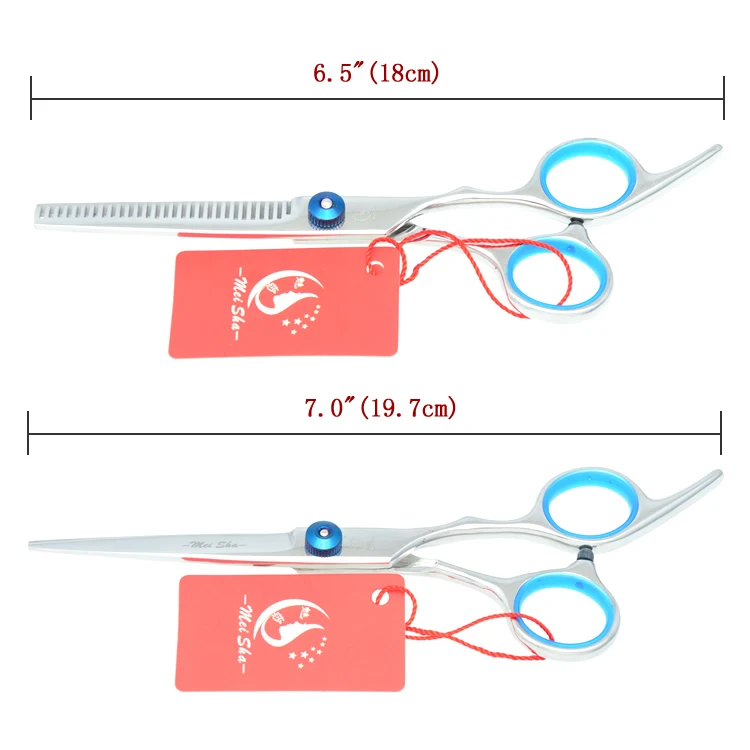 Meisha 7 дюймов собака Уход за лошадьми ножницы комплект Профессиональные изогнутые ножницы истончение Styling Инструмент для стрижки Pet HB0034