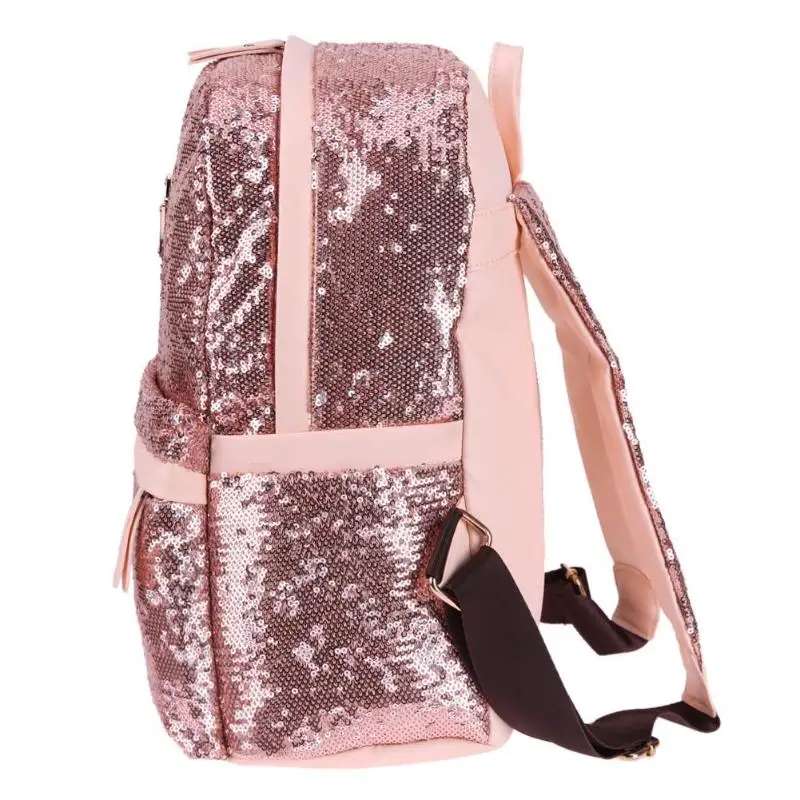 Модный рюкзак с блестками для девочек, женский рюкзак, женская сумка, высококачественный рюкзак для девочек-подростков, рюкзак для путешествий
