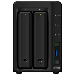 Synology DiskStation DS718 +, HDD, SSD, 20 ТБ, Serial ATA, Serial ATA II, Serial ATA III, 2,5, 3,5 ", 0, 1, 5, 6, 10, BTRFS, жир, H