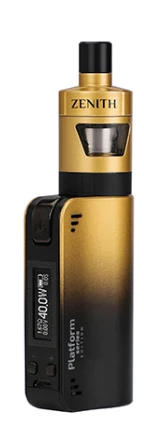 Электронные сигареты Innokin CoolFire Mini Zenith D22 40 Вт стартовый комплект VV/VW Vape испаритель комплект 1300 мАч 3 мл емкость с катушкой Plexus Z - Цвет: Золотой