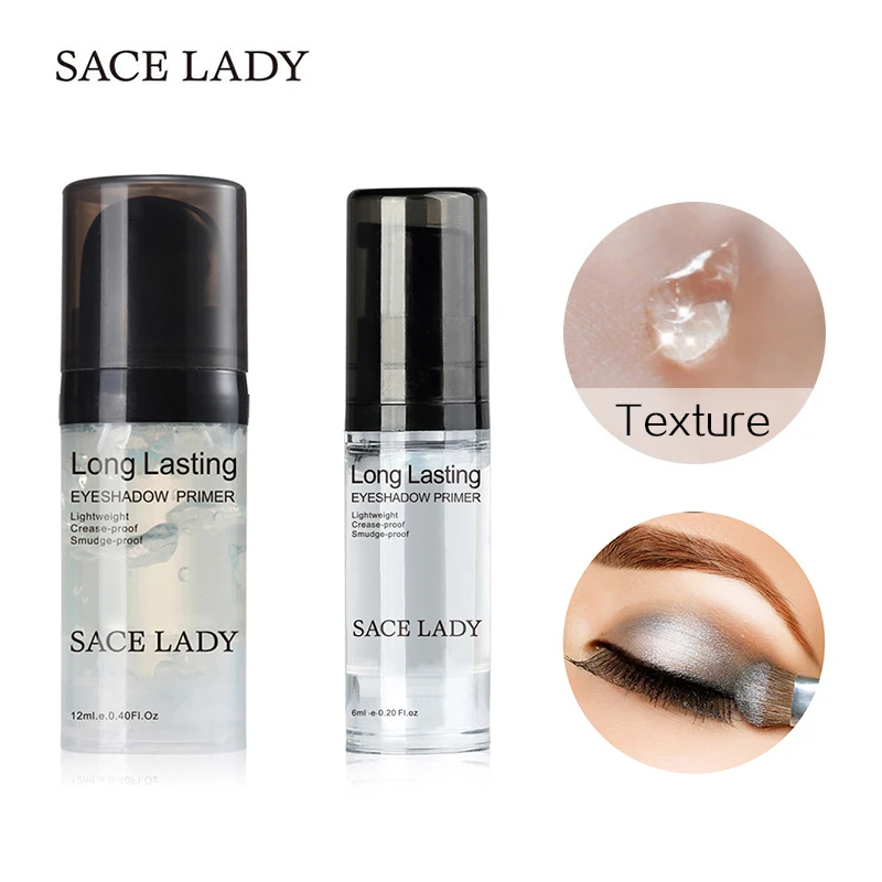 

SACE LADY 12/6 ml Eye Shadow Base Primer Prolong Makeup Under Shadow Stay Lasting Make Up Natural Eyeshadow Cream maquillage