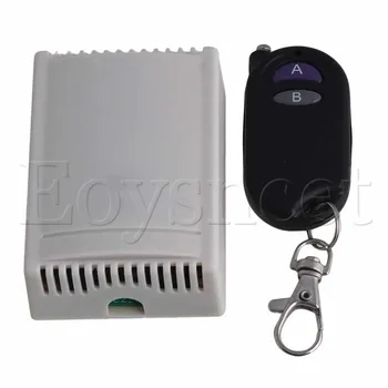 

433MHz 1CH 220V 30m Remote Control Inter-locked 2 Key Switch Door Open