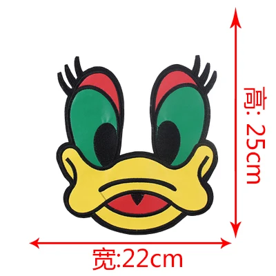 Мода большой мультфильм Микки аппликации тканевые липучка на одежду Украшения отверстие ремонт - Цвет: 32