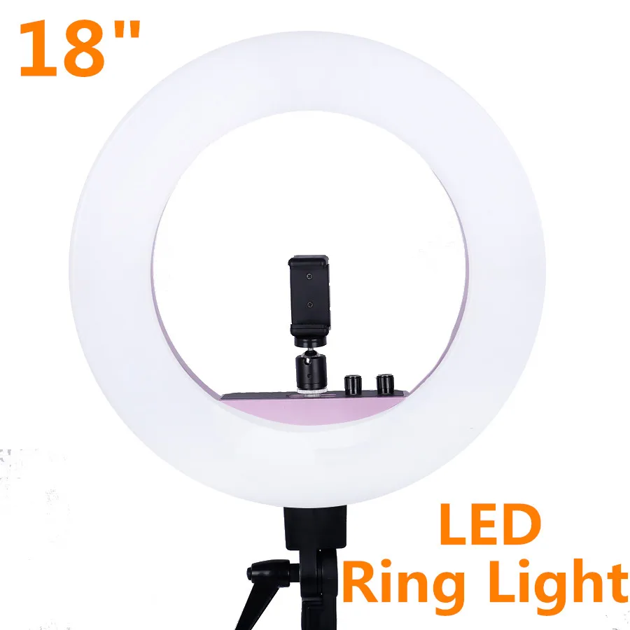 INNO 18 Inch 5500k 48w LED Ring Light Photography Dimmable Lamp for Camera Photo/ Makeup & Beauty/Video | Электроника