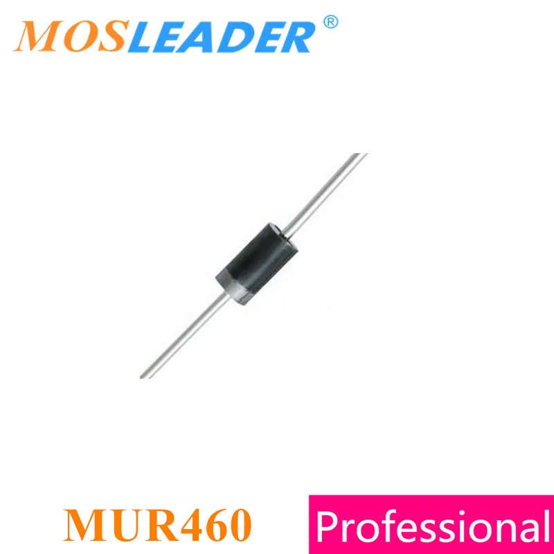 

Mosleader MUR460 1000PCS DO201 4A 600V DIP MUR460RLG MUR460R Made in China High quality