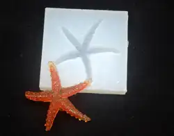 3D starfish формы силиконовые формы эпоксидной смолы Jewelry Подвеска форм ремесло плесень Инструменты ручной работы Интимные Аксессуары Поиск