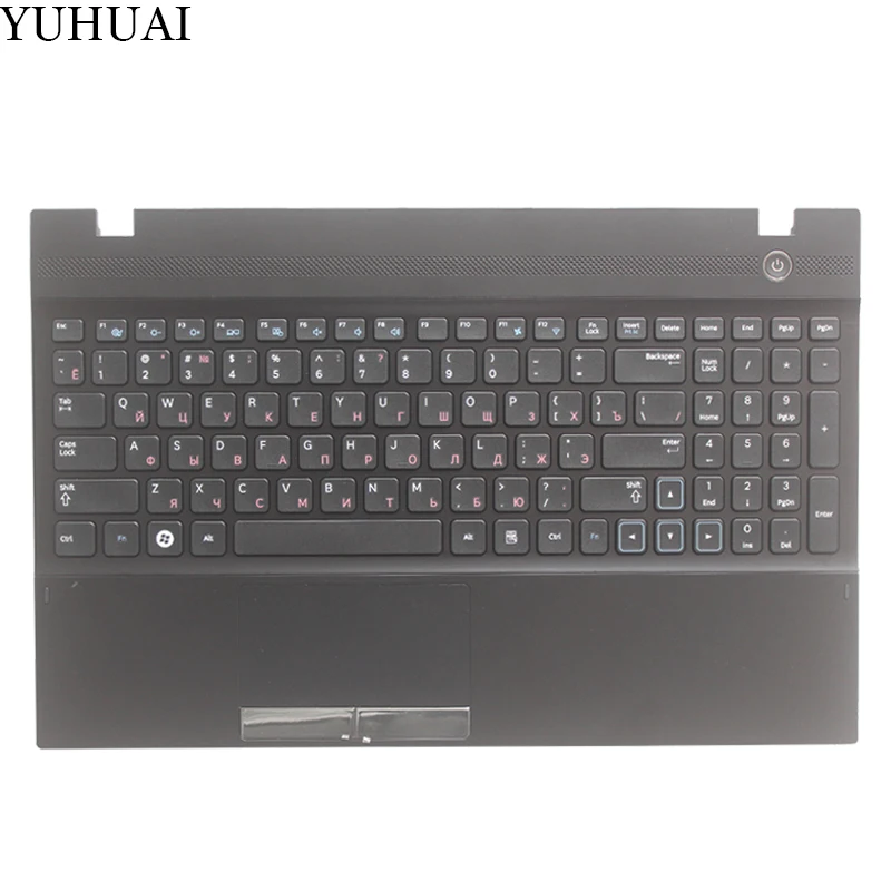 Новый русский клавиатура для ноутбука samsung NP300V5A NP305V5A 300V5A 305V5A RU с оболочкой black|Клавиатуры замены| |