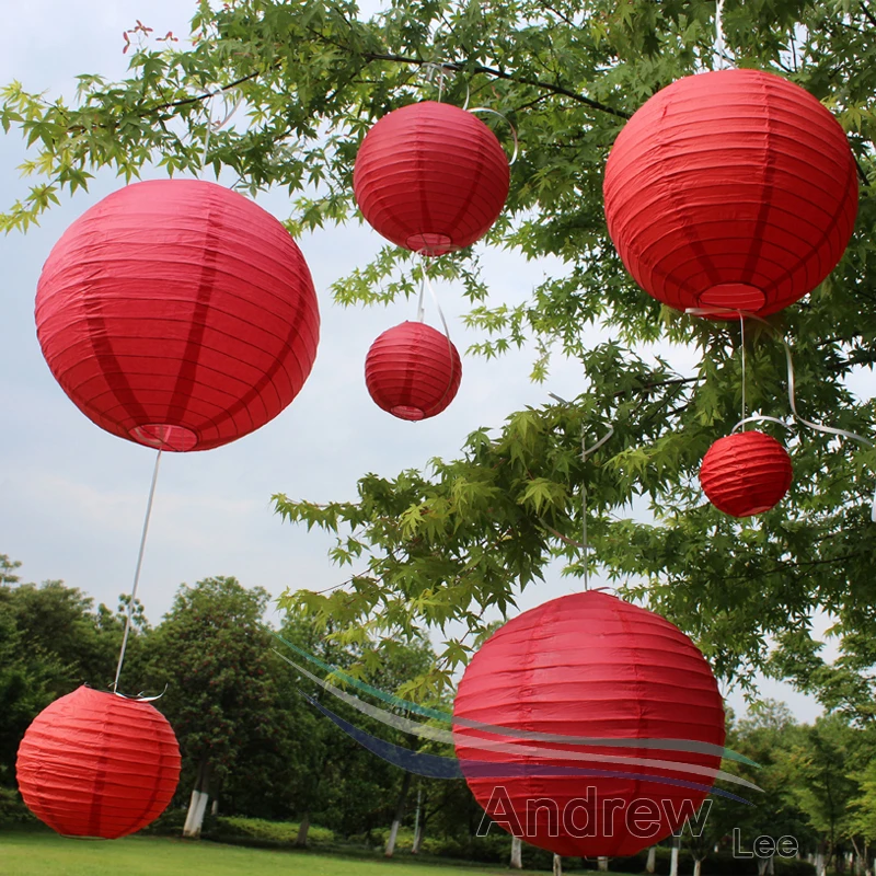 Chinese Lantern Decorations New Year Lanterns Red Lanterns Festival Decoration set of 10, 25cm Chinese Lantern Decorations New Year Lanterns Red Lanterns Festival Decoration set of 10, 25cm