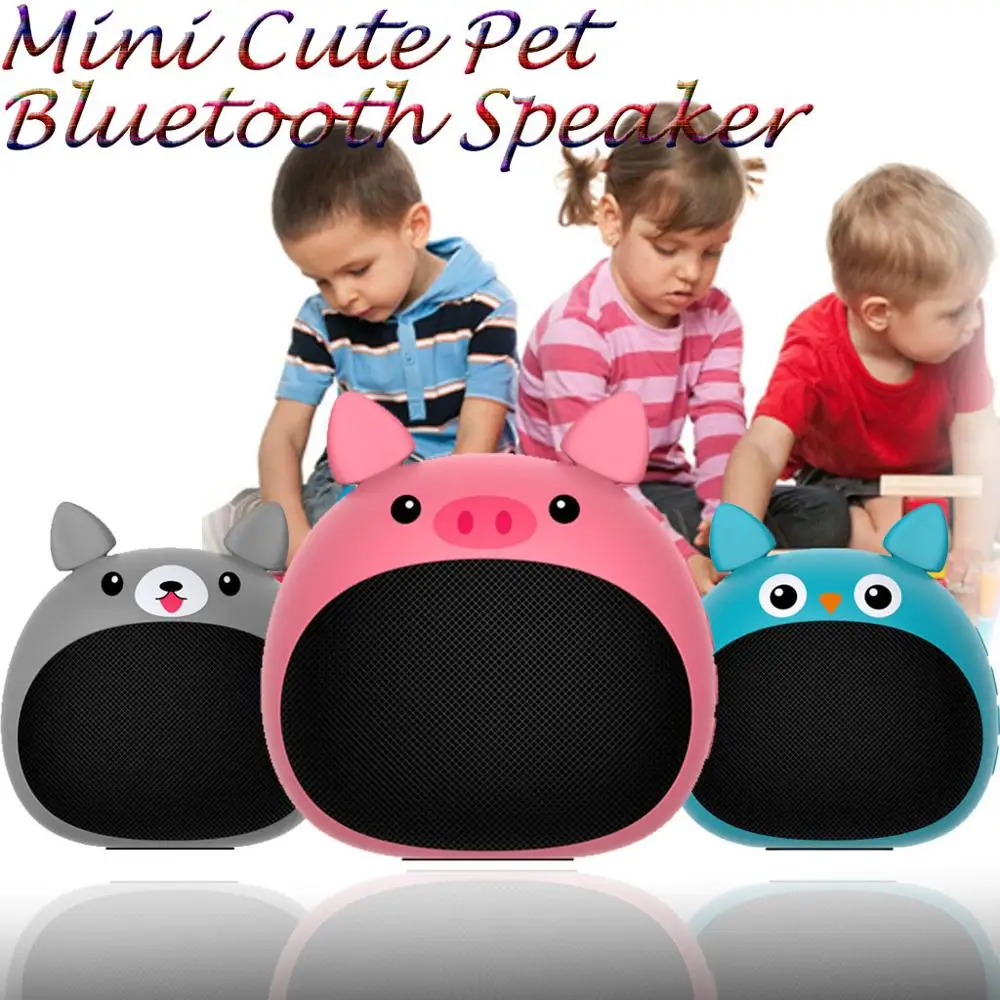 

ZEALOT S28 True Wireless Stereo Mini Bluetooth Animal Wireless Speaker For Kids waterproof, voice prompt, card, radio,