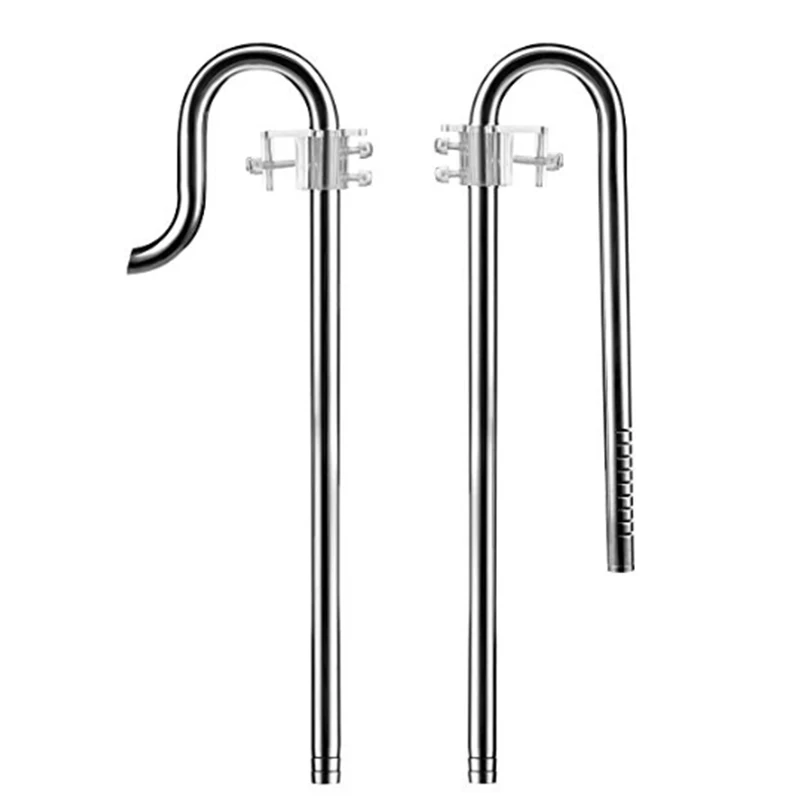 

HOT Lily Pipe Stainless Steel Inflow Outflow Filter for Aquarium Planted Fish Tank TI99
