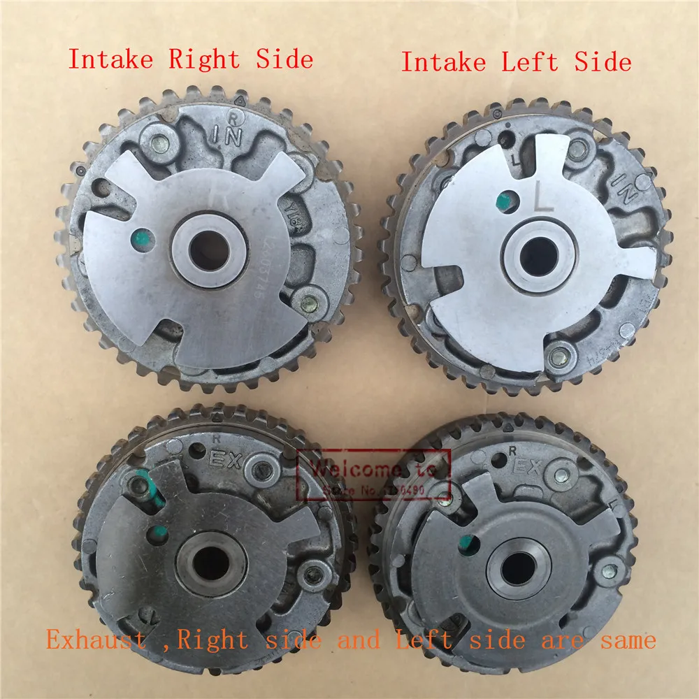 

(4pcs/set) Engine Variable Timing Sprocket Cam Camshaft Phaser Gear set for Buick Enclave Lacrosse Cadillac ATS CTX SRX V6