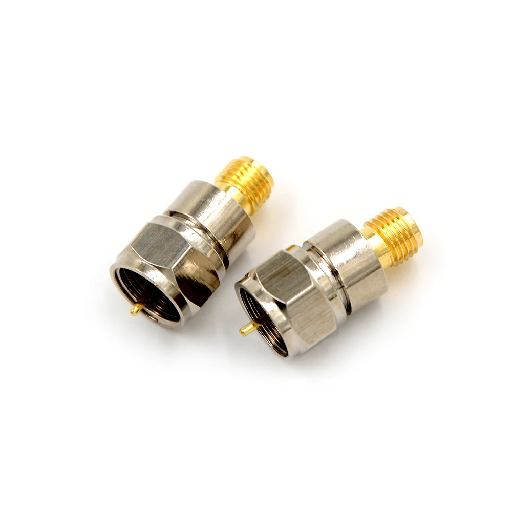 1 шт. переходник Папа гнездо F папа мама|plug adapter connector|plug connectorsm plug |
