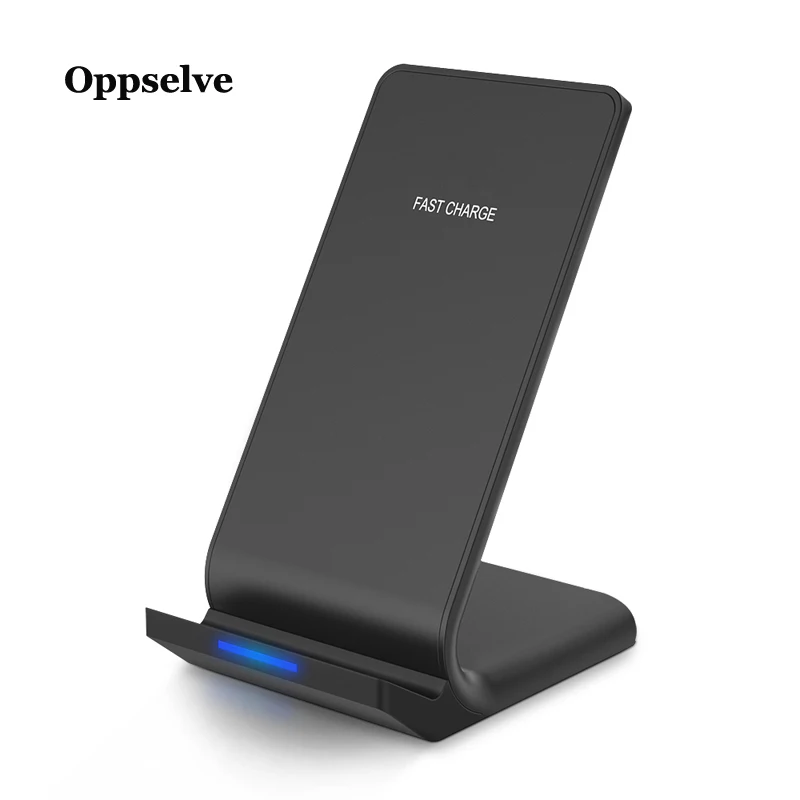 

Oppselve Qi Wireless Charger For iPhone X XS Max XR 8 Samsung S9 Note 9 Fast Wirless Wireless Charging Pad Docking Dock Station
