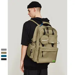 Для мужчин wo Сумки Твердые Сумка в военном стиле рюкзак полиэстер уличная хип хоп Канье Уэст повседневное сумка через плечо на поясе