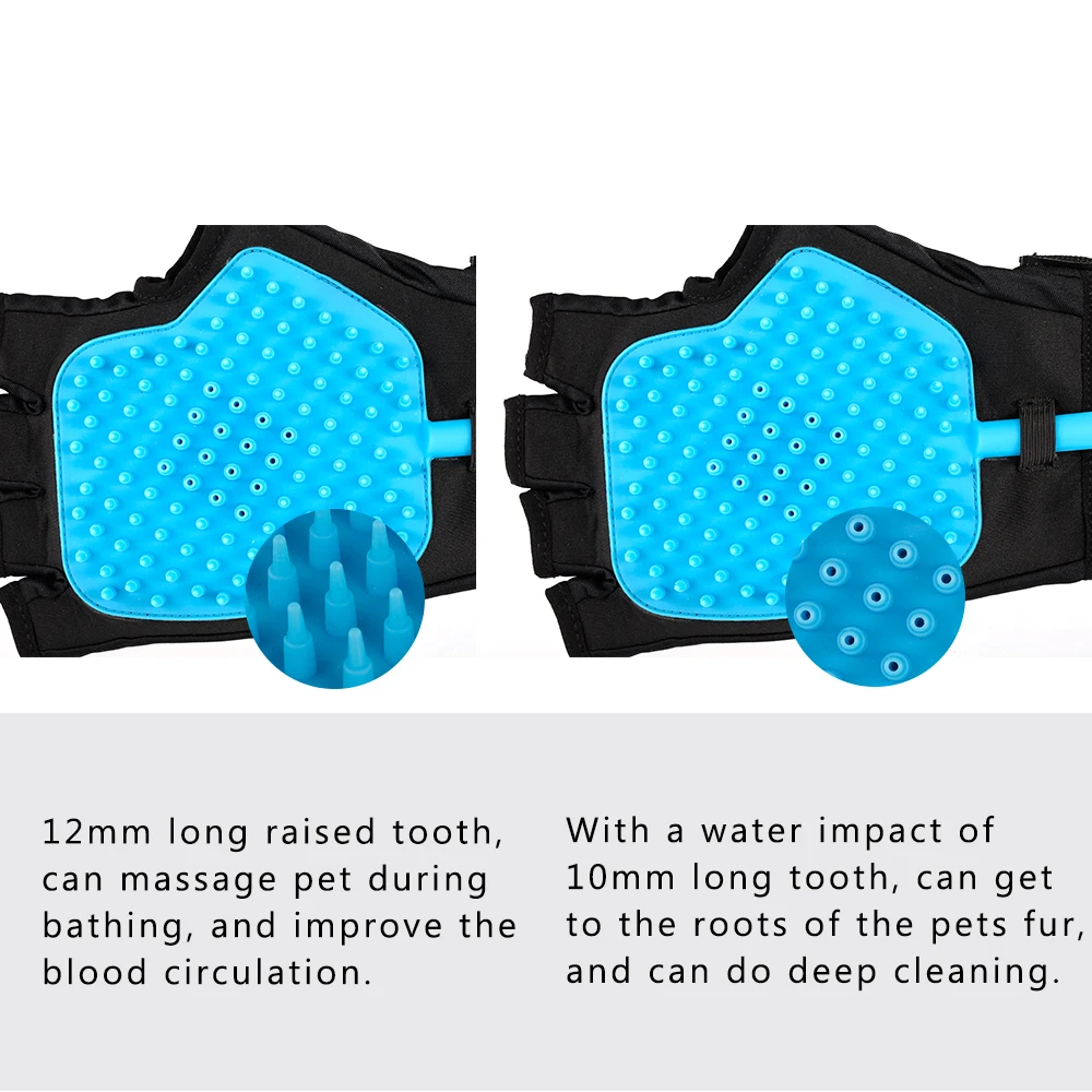 Собачьи банные средства по уходу за домашними животными перчатки гребни для собак губка-скруббер для ванны массаж и удаление волос