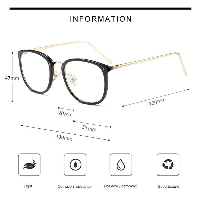 Женские дизайнерские оптические очки по рецепту, ацетатные оправы для очков, оптическая оправа, модные стильные очки 97309
