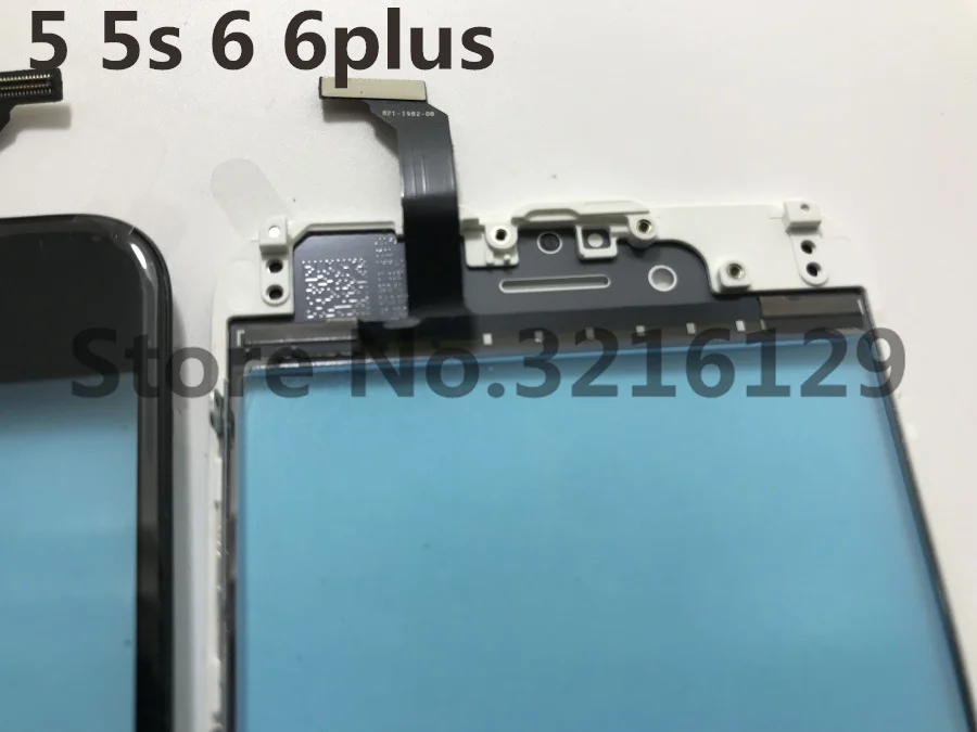 10 шт./лот сенсорная панель с рамкой для iPhone 6 6plus 5 5s 5c сенсорный экран дигитайзер