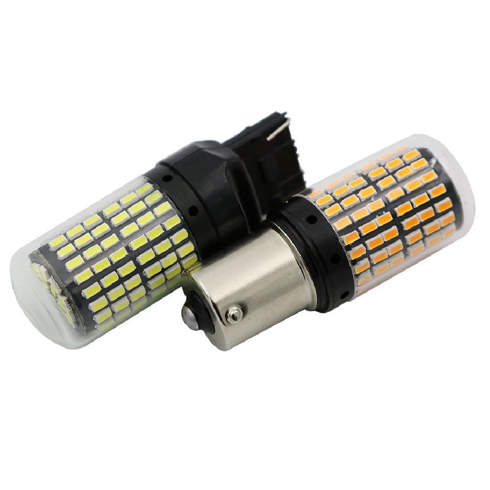 YSY30x 1156 P21W BA15S PY21W BAU15S светодиодная CAN шина 3014 144SMD S25 безошибочные автомобильные