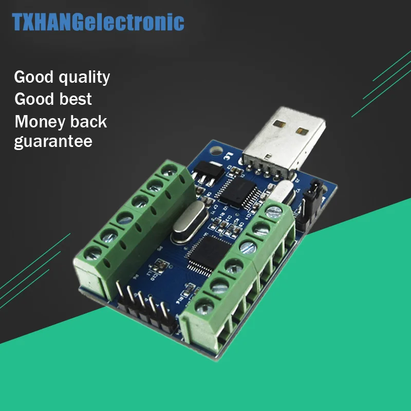 USB 10 Channel 12Bit AD Data Collection Board STM32 UART ADC ModuleUS