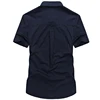 Military Shirt Men Casual 100% Cotton Short Sleeve Army Shirts Camisa Masculina Social Shirt Mens Fashion Outwear Summer Clothes ► Photo 2/6