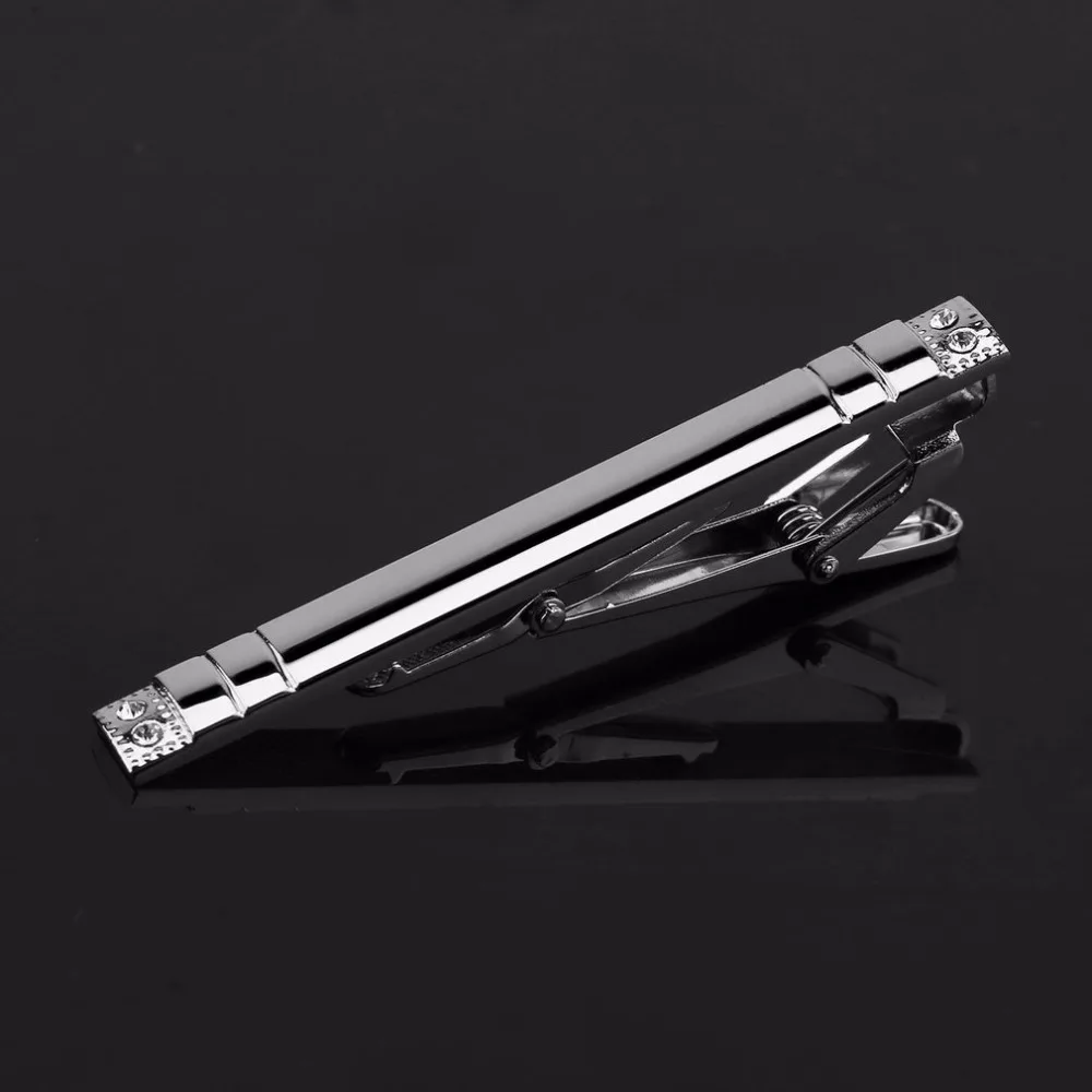 

Simulated Classical Stainless Steel Standard Tie Clip Clasp Bars Pins top quality
