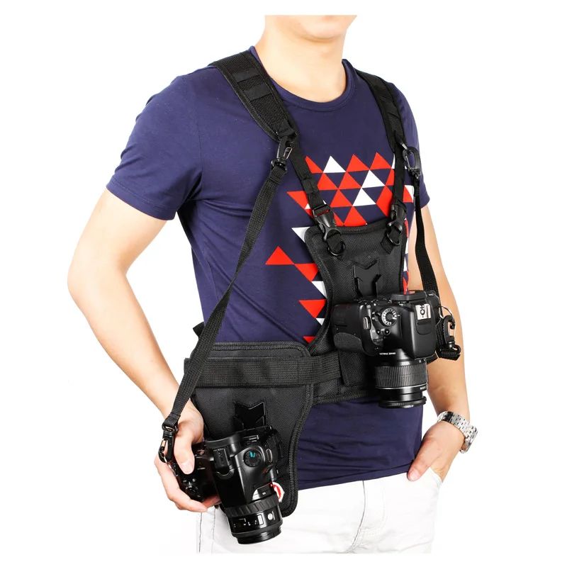 Camera, Photo & Video HAMISS for Carrier II Multi Dual 2 Camera Carrying Chest Harness System
