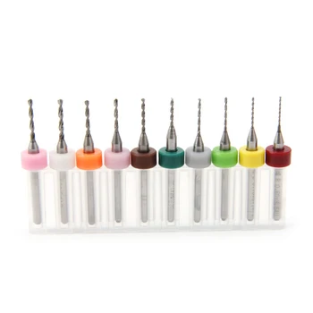 

10Pcs/Set 0.6-1.5mm PCB Print Circuit Board Carbide Mini Micro Drill Bits CNC