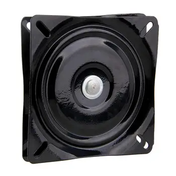 

1Pcs Steel Plate Black Square Swivel Turntable Ball Bearing (6 Inch) (6.5 Inch) (8Inch)