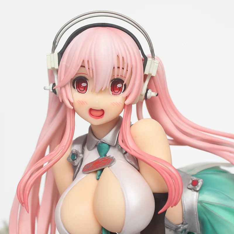 Аниме сексуальные девушки SUPERSONICO ПВХ фигурка Супер Sonico Racing girl Ver. Коллекционная модель игрушки