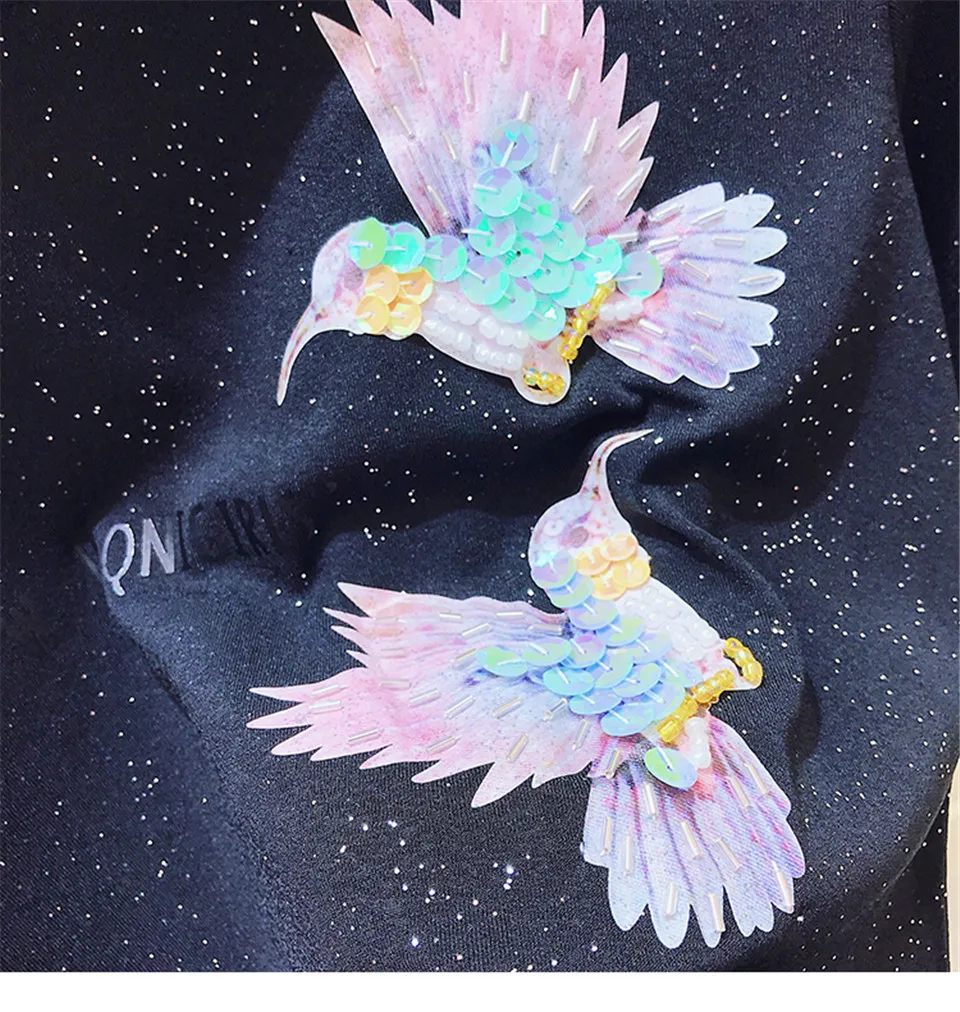 Корейская свободная уличная трикотажная модная летняя женская футболка с логотипом птицы, Новая мягкая Повседневная футболка с круглым вырезом и короткими рукавами