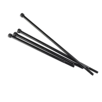 

2pcs M8 allen screws lengthen inner hexagon screw knurled cup head extra long bolts harden bolt 12.9 class high strength black