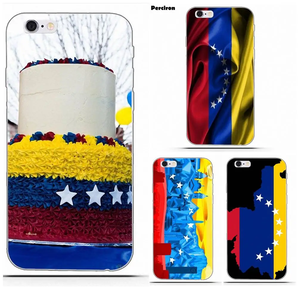 

For iPhone 4 4S 5 5C SE 6 6S 7 8 Plus X Galaxy S5 S6 S7 S8 Grand Core II Prime Alpha TPU Covers Case Nice Venezuela Flag Grunge